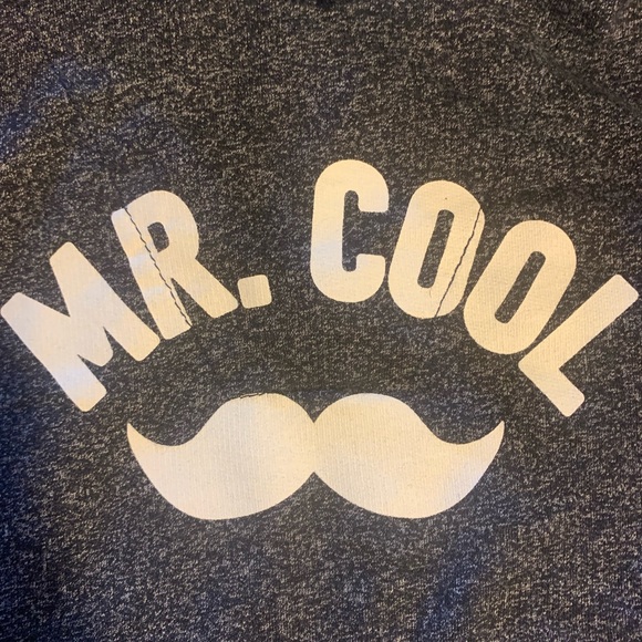 Cute Faux Collared Sweatshirt Mr.Cool - Picture 2 of 5